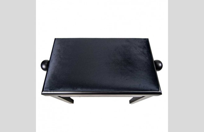 Koda KB109SB "Legato" Satin Black Adjustable Height Piano Stool - Image 2